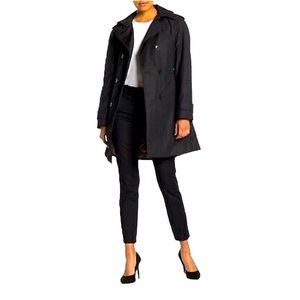 Kate Spade New York Double-Breasted Belted Trench Coat